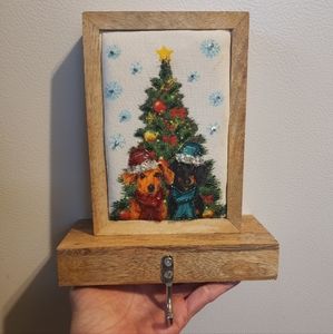 DACHSHUND DOXIE STOCKING HOLDER